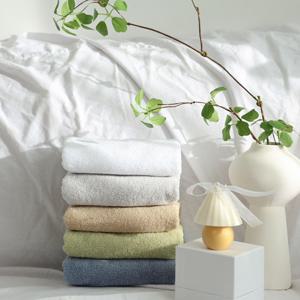 얇고 가벼운 컴포트 라이트 16수 코튼 100% 욕실 타올 업소용 수건 5color
