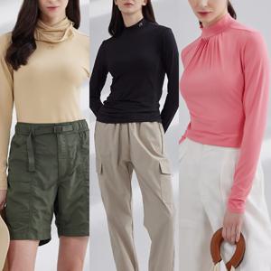골피아 C4MBT4W 커터앤벅 여성 올 플레이 베이스웨어 이너티셔츠 3종 1세트