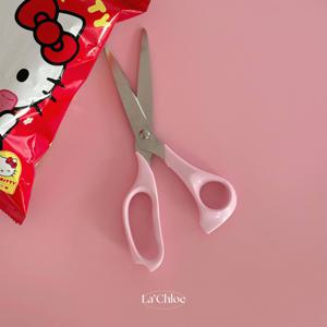 일본 핑크 주방가위