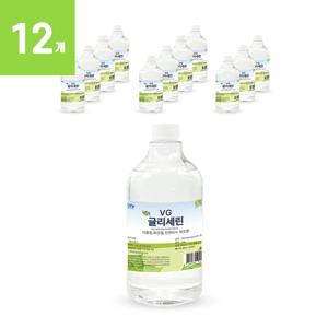 식물성 글리세린 VG 1kg 12개 (1박스) 식물성 화장품 비누 슬라임