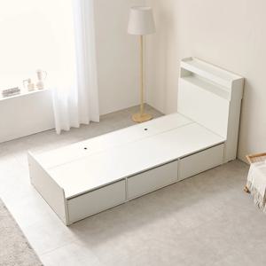 심플비 피크 수납헤드 900미니싱글 침대프레임