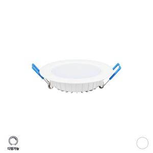 TN-ECO 디밍 매입등 확산형 다운라이트 3형 타공 75mm LED 7W화이트AC전원