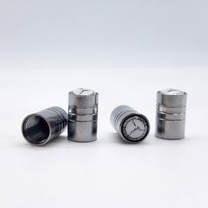 벤츠 호환 4개 X 1세트 타이어캡 밸브캡 차 인테리어 용품 튜닝 TIR-C-BZW