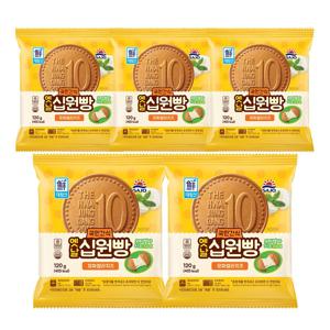 옛날십원빵 모짜렐라치즈 120g*5개