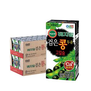 베지밀 검은콩두유 고칼슘 190ml*48팩