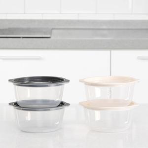 어스 스팀쿡 국용기 650ml 4P (전자렌지 가능)