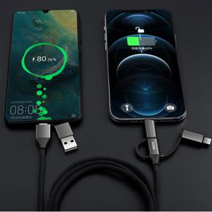 킨타 5 in 1 c to c USB 충전기 케이블 5핀 8핀 c타입 KIN-T-100