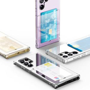 갤S8+ 호환 TPU 카드수납 투명 케이스 범퍼 모서리보호 TC-S8P