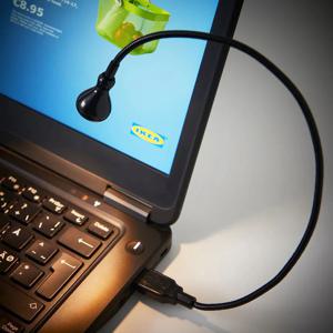 JANSJO 얀셰 USB LED등 블랙 38cm