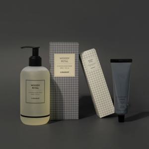 선물포장/ 우디 페탈 센티드 핸드워시 & 핸드크림 세트