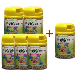 5+1 이벤트 가든 싱싱코트130g(5묶음+1) 고형비료 식물영양제