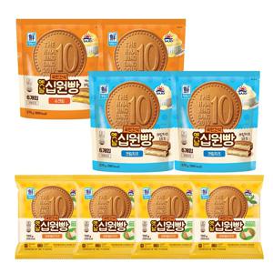 옛날십원빵 슈크림 270g*2개 + 크림치즈 270g*2개 + 모짜렐라치즈 120g*4개