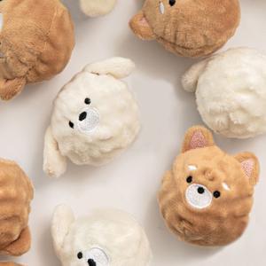 큐트멀 강아지 삑삑이 공 장난감