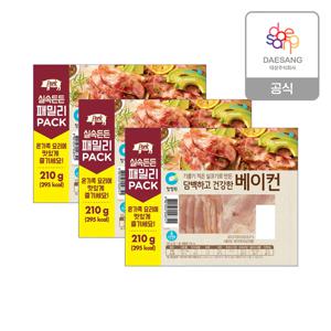 담백하고 건강한 베이컨 210g*3개
