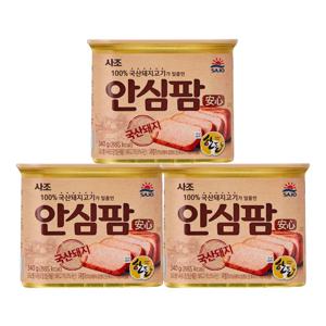 사조 안심팜 340g*3개