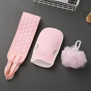 저자극 때밀이 3종세트 때르 때장갑 마니 부드러운 때밀기 때타올 여행 목욕 때수건