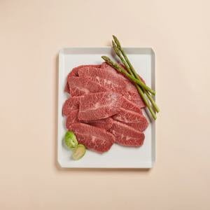 한우 부채살 1++ 200g