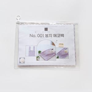 No.001 봉지 에코백 패브릭 DIY 키트 미싱 바느질 수업용 만들기 재료