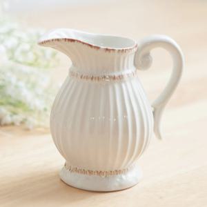 2+1 / 도자기 원형 화병 네츄럴포트 대 10x11cm 조화꽃 전용 꽃병