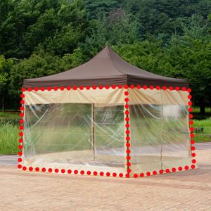 드림 캐노피 천막 끈타입 옆면 가림막 그늘막 바람막이 사이드월 1면