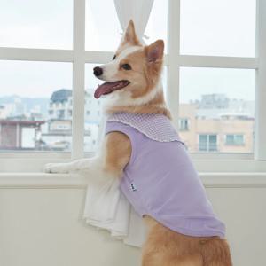 강아지옷 중형견 대형견 코지세라티 라벤더 (B019_B_LA)
