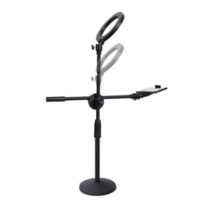 수직 항공샷 촬영 거치대 LED링라이트 26cm 세트 FL-C-L26