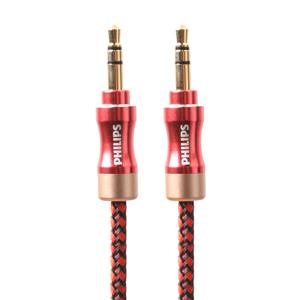 필립스 3.5mm 3극 고급형 AUX 케이블 스테레오 오디오 연결선 1.2m