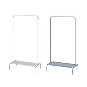 브룩스바라 옷걸이행거 블루 화이트 78x147 cm