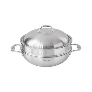 베르겐 통5중스텐 궁중 양수웍 찜기 냄비세트 28cm