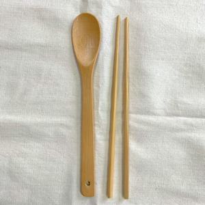 대나무 볶음수저 세트 28cm 조리용 스푼 젓가락