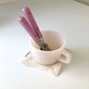 심플 와플면 패브릭 컵코스터