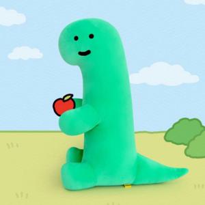 조구만 빅 바디필로우 허그 브라키오 공룡 안고자는 인형 바디필로우 캐릭터 롱쿠션 긴베개