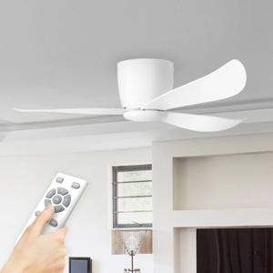 슬림 실링팬 52 130cm 리모컨 천장선풍기 BLDC 낮은 천장용 저소음 날개