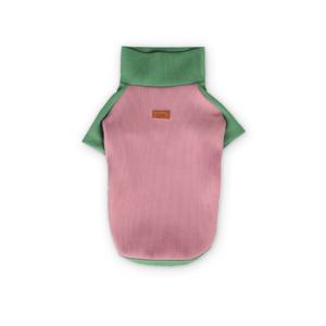 강아지 래글런 목폴라 티셔츠 2colors S-4XL