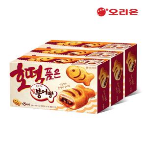 호떡 품은 참붕어빵 8P (248g) x 3개