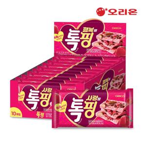시즌)톡핑 스트로베리&그래놀라 1P(43g) x 10개