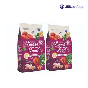 슈슈 슈퍼푸드 소프트 앤 모이스트 치킨 1.2kg 2개/강아지 사료