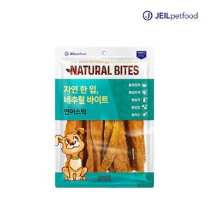 원더독스 네추럴바이트 연어스틱 180g/강아지 간식