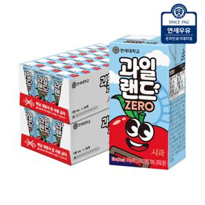 [마감임박]과일랜드 사과 190ml*48팩 제로슈가 제로칼로리