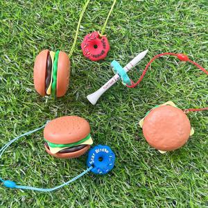 행운의왕버거 도넛링 골프티걸이 골프티꽂이