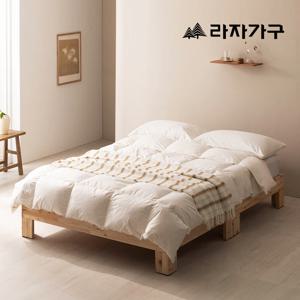 딘 평상형 SE0등급 삼나무 원목 침대 프레임_SS/Q