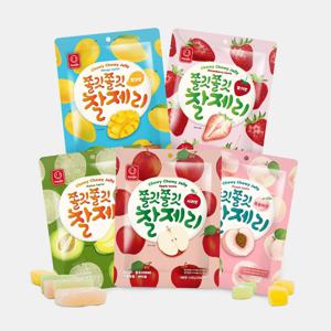 젤리 11종 골라담기 (쫄깃쫄깃찰제리, 밀크츄잉츄잉, 구수한옥수수제리)