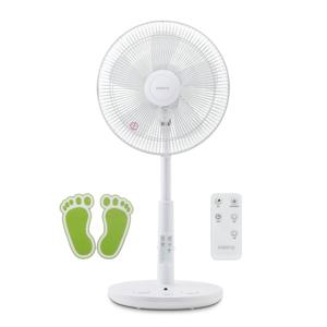 [리퍼] 14cm 발터치 리모컨 선풍기 I 5엽날개 자연풍 수면풍 MO-RF2358