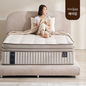 MK600 프리미엄 침대 매트리스 필로우탑 3탑 국내맞춤제작 높은 매트릭스 두께 420mm