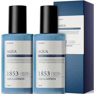 1+1 아쿠아 대용량 로션 에멀젼 200ml 남성 남자 에멀전 이멀젼 수분 크림 보습 진정
