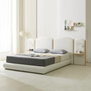 탈리아 패브릭 호텔 침대 생활방수 평상형 프레임 퀸 Q