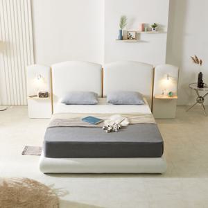 탈리아 패브릭 호텔 침대 생활방수 평상형 프레임 퀸 Q