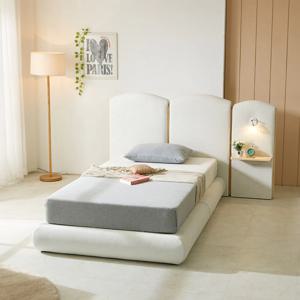 탈리아 패브릭 호텔 침대 생활방수 평상형 프레임 슈퍼싱글 SS