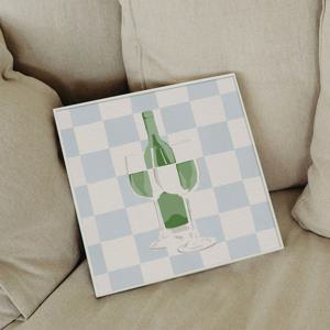 우리의 평범한일상 공감 일러스트 카페 인테리어 그림액자 / 25.몇잔째더라