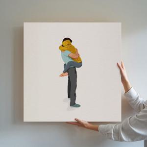 우리의 평범한일상 공감 일러스트 카페 인테리어 그림액자 / 38.어른이 되기싫어